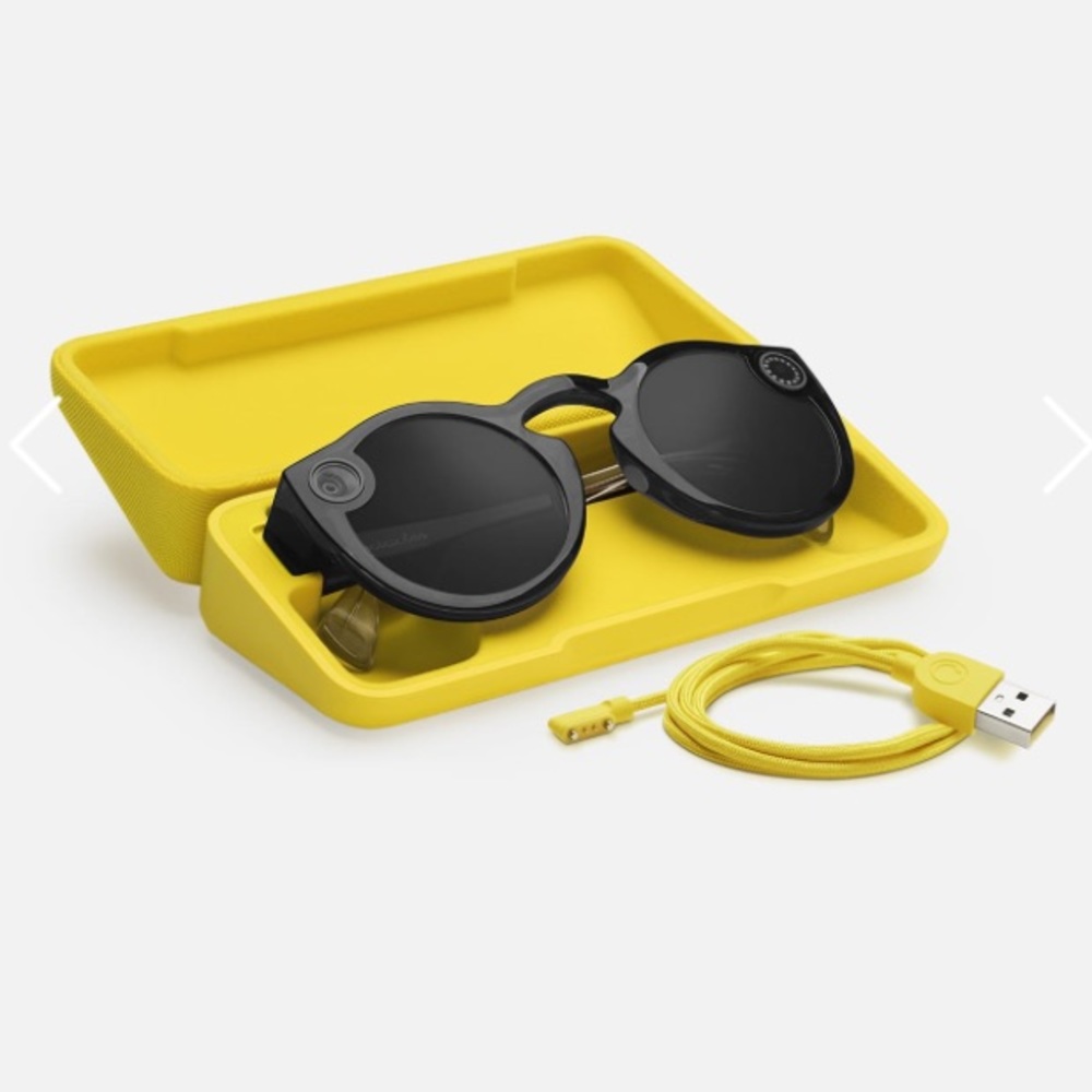 Black Snapchat Spectacles